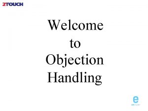 Objection handling meaning Objection handling meaning