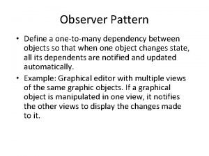 Observer pattern sequence diagram