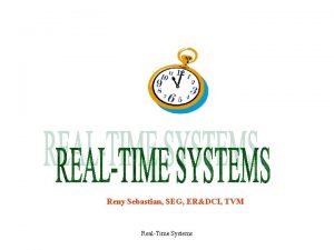 Real time systems