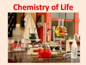 Chemistry of Life The universe is composed of