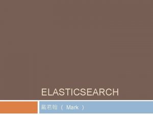 Elasticsearch rest api