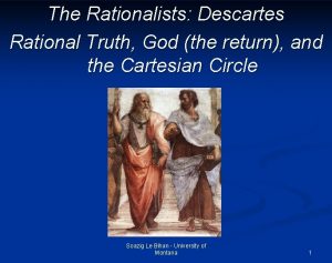 Rationalism vs empiricism