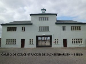 CAMPO DE CONCENTRACIN DE SACHSENHAUSEN BERLN El reloj