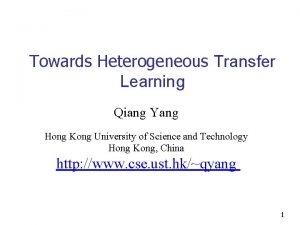 Heterogeneous transfer learning