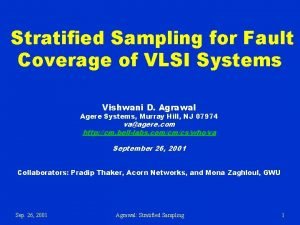 Fault coverage in vlsi