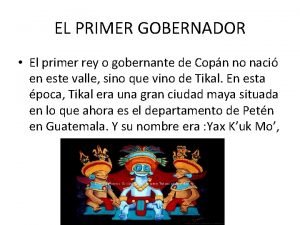 Vestidura de los mayas