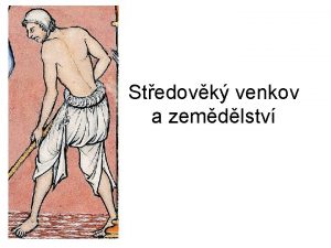 Stedovk venkov a zemdlstv Vymezen dle RVP Nzev