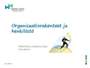 Linjaorganisaatio