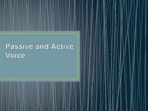 The librarian read the book to the students. active passive The librarian read the book to the students. active passive