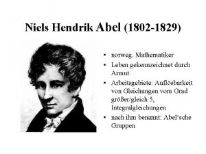 Hendrik abel
