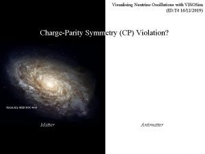 Visualising Neutrino Oscillations with VISOSim ID T 4