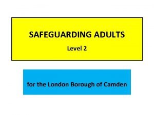 What is safeguarding