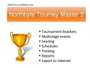 Tourney master