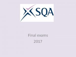 Final exams 2017 Paper work Your Exams 2015