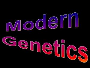 Genetic Engineering The process of manipulating genes for