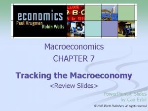 Macroeconomics chapter 7