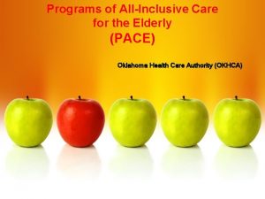 Oklahoma pace program