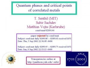 Quantum phases and critical points of correlated metals