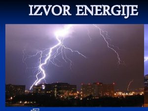 Sta je energija