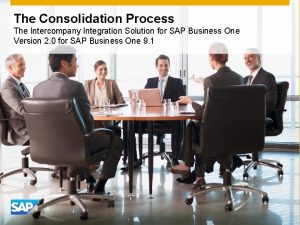 Consolidated companies are different sap