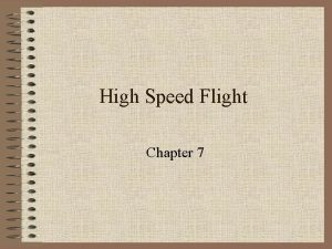 High speed chapter 7