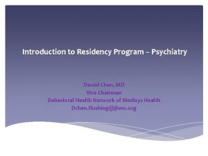 Jamaica hospital psychiatry residency