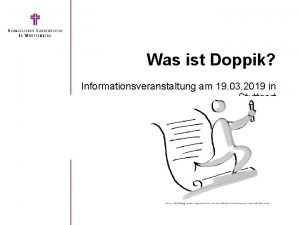 Was ist Doppik Informationsveranstaltung am 19 03 2019