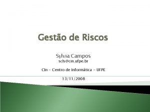 Matriz risco