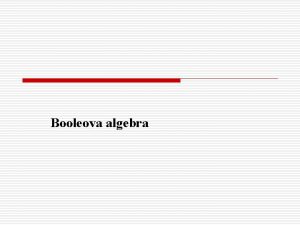 Booleova algebra tabulka