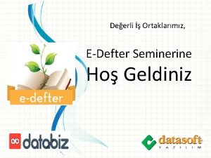 Datasoft belgelerden fiş oluşturma