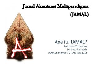 Jamal jurnal