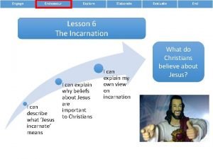 Engage Endeavour Explore Elaborate Evaluate End Lesson 6