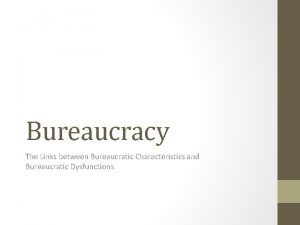 Trained incapacity in bureaucracy