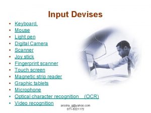 What is input devise