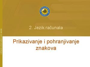 Udbenik informatike za 5 razred 2 Jezik raunala