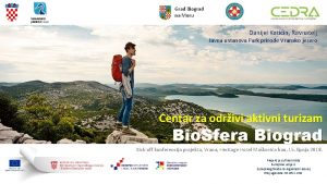 Grad Biograd na Moru Danijel Katiin Ravnatelj Javna