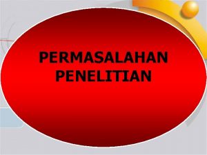 Kesenjangan penelitian