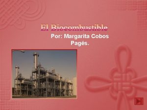 Tipos de biocombustibles