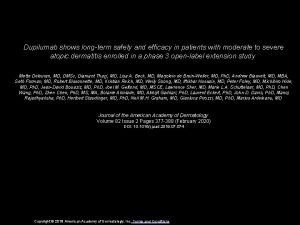 Dupilumab shows longterm safety and efficacy in patients