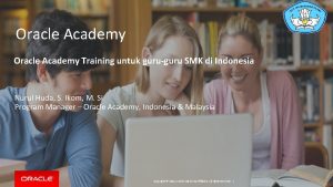 Oracle academy indonesia