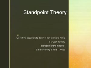 Standpoint theory