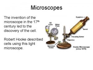 First microscope