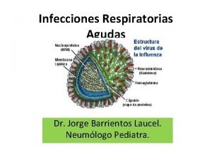 Infecciones Respiratorias Agudas Dr Jorge Barrientos Laucel Neumlogo