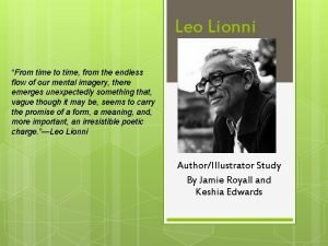 Leo lionni biography