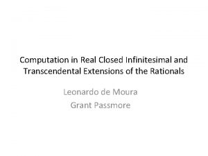 Computation in Real Closed Infinitesimal and Transcendental Extensions