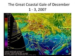 Great coastal gale of 2007