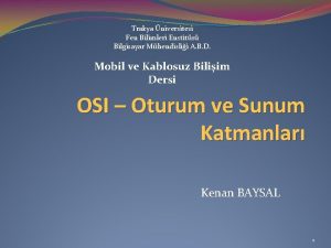 Trakya niversitesi Fen Bilimleri Enstits Bilgisayar Mhendislii A