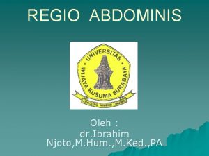 Pembagian regio abdomen