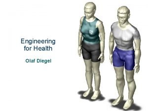 Engineering for Health Olaf Diegel Subtractive Manufacturing 101