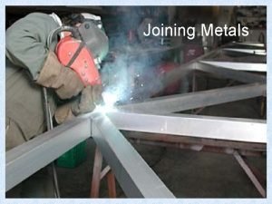 Joining Metals Non Permanent Joining A Bolt is